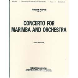 Kurka Concerto For Marimba &amp; Piano (Orch)
