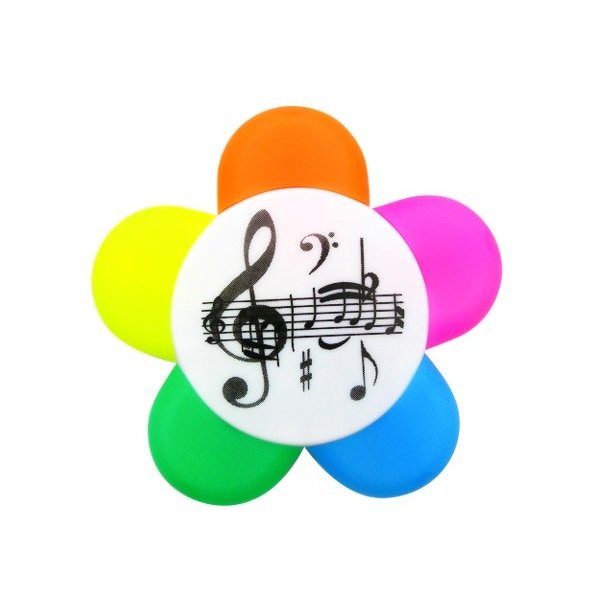 5-Colour Highlighter Pen