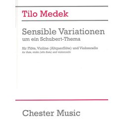 Tilo Medek: Sensible Variationen - On A Schubert Theme (Score/Parts)