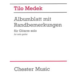 Tilo Medek: Albumblatt Mit Randbemerkungen