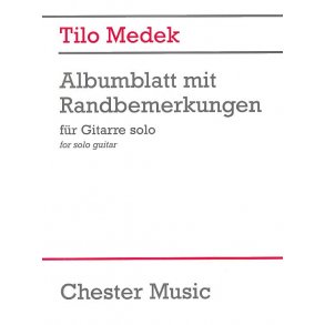 Tilo Medek: Albumblatt Mit Randbemerkungen