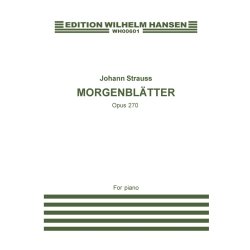 Johann Strauss: Morgenbltter Op.270 (Piano)