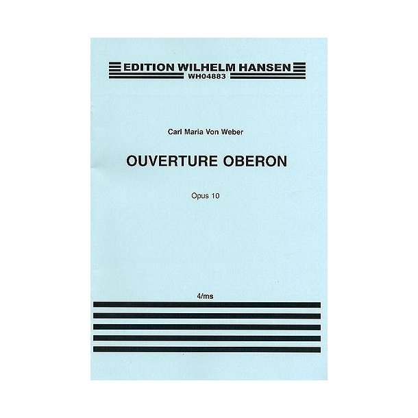 Carl Maria Von Weber: Overture From Oberon (Piano Duet)