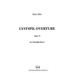 Keler Bela: Lystspil Ouverture Op. 73 For 4-hndigt Klaver