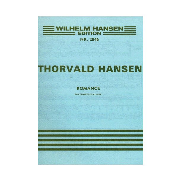 Thorvald Hansen: Romance for Cornet and Piano