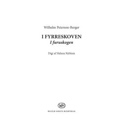 Peterson-berger I Furuskogen Satb