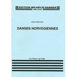 Johan Halvorsen: Danses Norvegiennes (Violin/Piano)