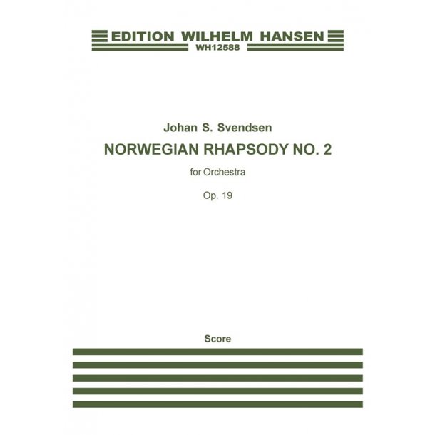 NORSK RAPSODI NR.2 OP.19