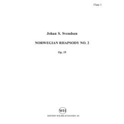 Johan S. Svendsen: Rapsodie Norvegi&eacute;nne / Norwegian Rhapsody No.2 Op.19 (Score)