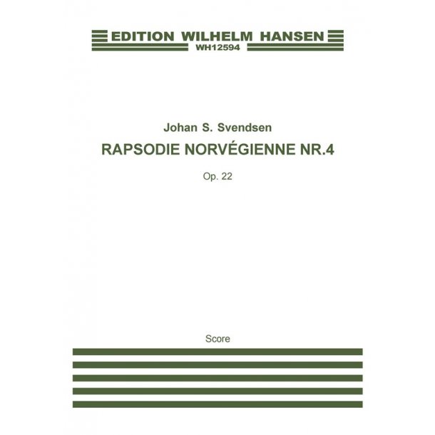 Norsk Rapsodi Nr.4 Op.22