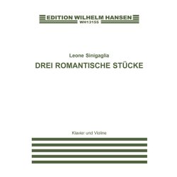 Leone Sinigaglia: 3 Romantic Pieces OP.13 (Violin and piano)