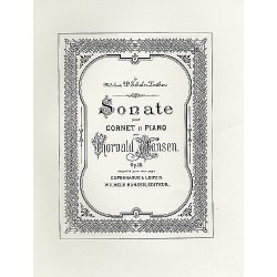 Thorvald Hansen: Sonata For Cornet And Piano Op.18