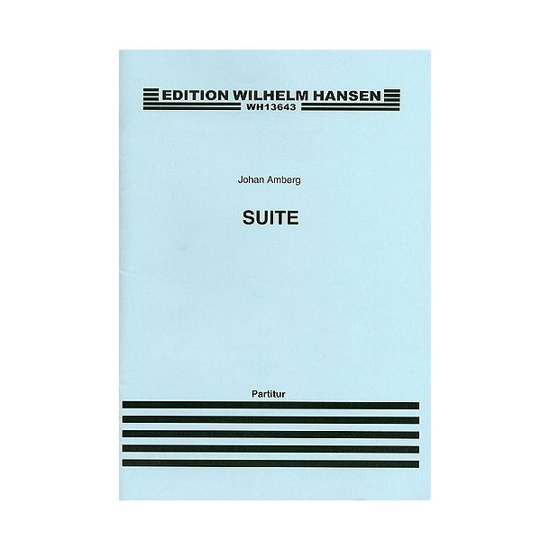 Johan Amberg: Suite (Score/Parts)
