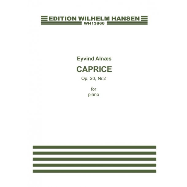 Aln&iuml;s Caprice Op.20 Nr.2 Pf