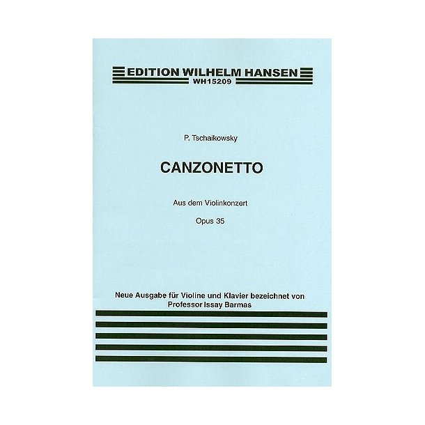 Tchaikovsky: Canzonetta From Violin Concerto In D Op.35