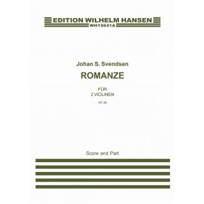 Johan S. Svendsen: Romanze Für 2 Violinen Op. 26 (Score And Part)
