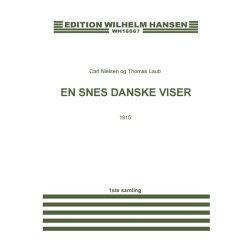 Carl Nielsen: En Snes Danske Viser - 1915 (Voice/Piano)