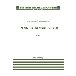 Carl Nielsen: En Snes Danske Viser - 1917 (Voice/Piano)