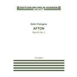 Selim Palmgren: Afton (Evening) Op.50, No.3