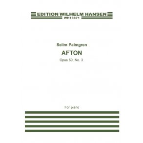 Selim Palmgren: Afton (Evening) Op.50, No.3