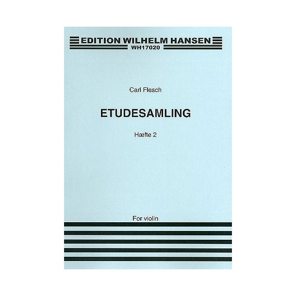 Carl Flesch: Studies And Exercises For Solo Violin Book 2