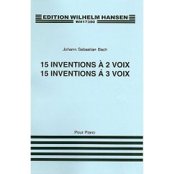 J.S Bach: Fifteen Two And Three Part Inventions