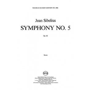 Jean Sibelius: Symphony No.5 Op.82 (Score)