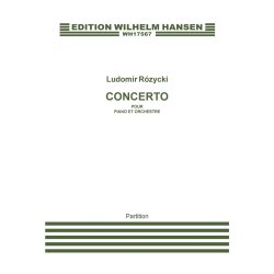 Ludomir R&oacute;zycki: Concerto Pour Piano (Score)