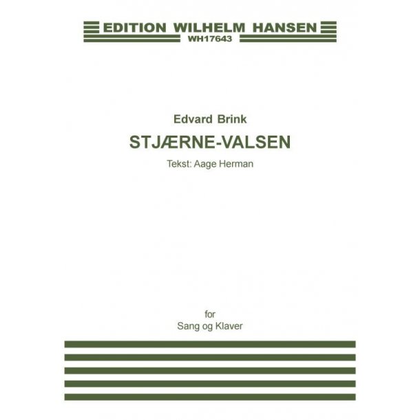 Edvard Brink: Stjrne-Valsen (PV)