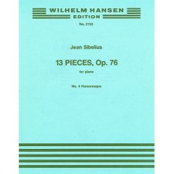 Jean Sibelius: 13 Pieces Op.76 No.4- Humoresque