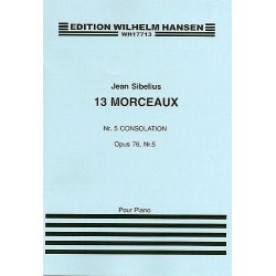 Jean Sibelius: 13 Pieces Op.76 No.5 'Consolation'