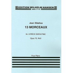 Jean Sibelius: 13 Pieces Op.76 No.8 'Piece Enfantine'