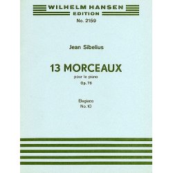 Jean Sibelius: Elegiaco (13 Morceaux Op.76, No.10)