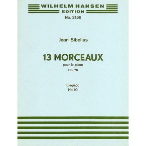 Jean Sibelius: Elegiaco (13 Morceaux Op.76, No.10)