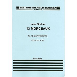 Jean Sibelius: 13 Pieces Op.76 No.12 'Capriccietto'