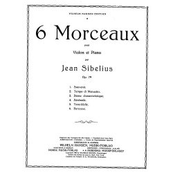 Jean Sibelius: Six Pieces Op.79 No.6 - Berceuse