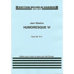 Jean Sibelius: Humoresque No.6 Op.89 no.4