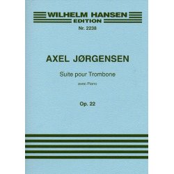 Axel J&oslash;rgensen: Suite for Trombone and Piano Op.22