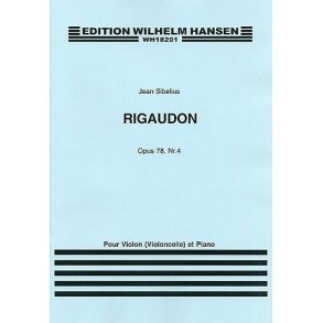Jean Sibelius: Rigaudon Op.78 No.4