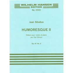 Jean Sibelius: Humoresque No.2 Op.87 No.2 (Violin/Piano)