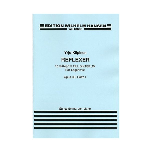 Yrjo Kilpinen: 15 Songs Op.33