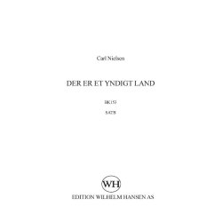 Carl Nielsen: Der Er Et Yndigt Land (SATB)