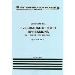Jean Sibelius: Five Characteristic Impressions Op.103 No.1 - The Village Church
