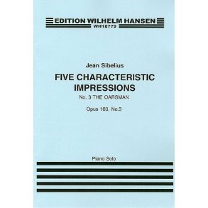 Jean Sibelius: Five Characteristic Impressions Op.103 No.3 - The Oarsman