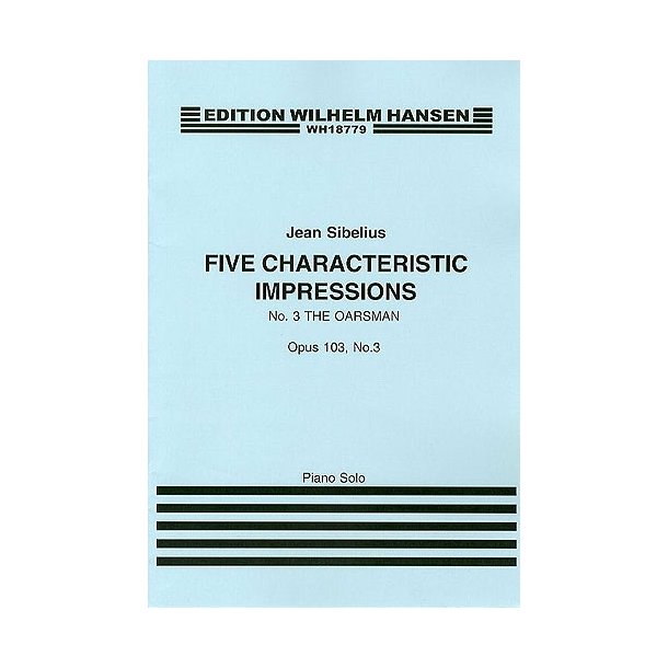 Jean Sibelius: Five Characteristic Impressions Op.103 No.3 - The Oarsman
