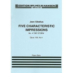 Jean Sibelius: Five Characteristic Impressions Op.103 No.4 - The Storm