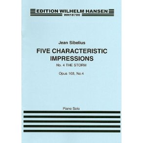 Jean Sibelius: Five Characteristic Impressions Op.103 No.4 - The Storm