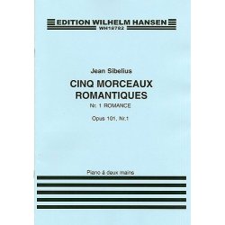Jean Sibelius: Five Romantic Pieces Op.101 No.1- Romance