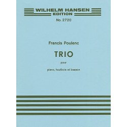 Francis Poulenc: Trio Pour Hautbois, Basson Et Piano