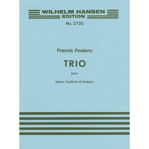 Francis Poulenc: Trio Pour Hautbois, Basson Et Piano